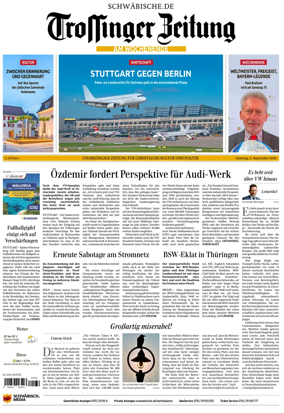 Cover of Trossinger Zeitung