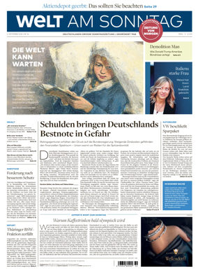 Cover of Welt am Sonntag