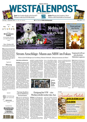 Cover of Westfalenpost (Hagen Hohenlimburg)