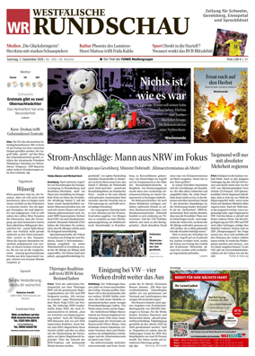Cover of Westfalische Rundschau (Ennepetal)