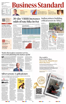 Cover of Business Standard
