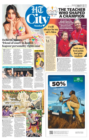 Cover of Hindustan Times Thane
