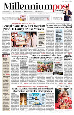 Cover of Millennium Post (Kolkata)