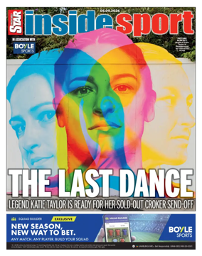 Cover of Irish Daily Star - Inside Sport