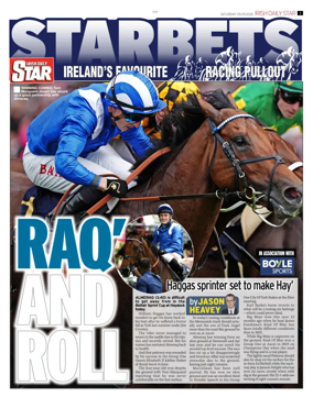 Cover of Irish Daily Star - Starbets