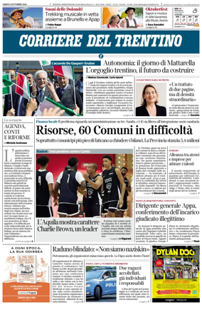 Cover of Corriere del Trentino