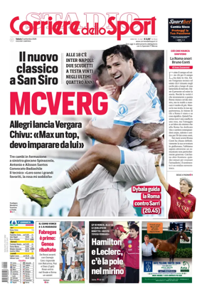 Cover of Corriere dello Sport (Campania)