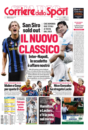 Cover of Corriere dello Sport (Lombardia)
