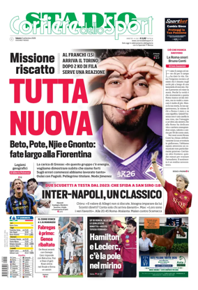 Cover of Corriere dello Sport Stadio (Firenze)