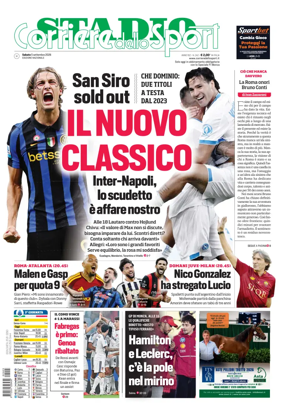Cover of Corriere dello Sport Stadio (Nazionale)