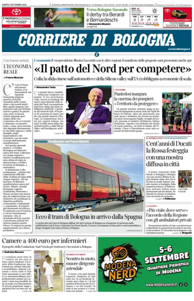 Cover of Corriere di Bologna