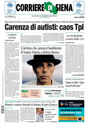 Cover of Corriere di Siena
