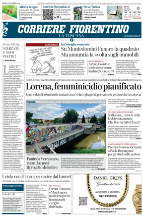 Cover of Corriere Fiorentino