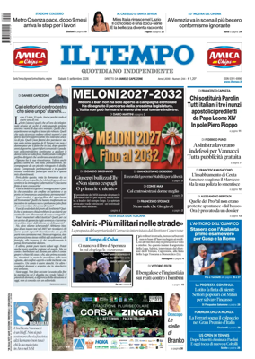 Cover of Il Tempo (Nazionale)