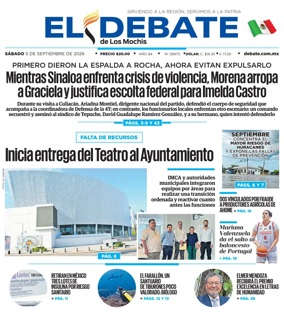 Cover of El Debate de Los Mochis