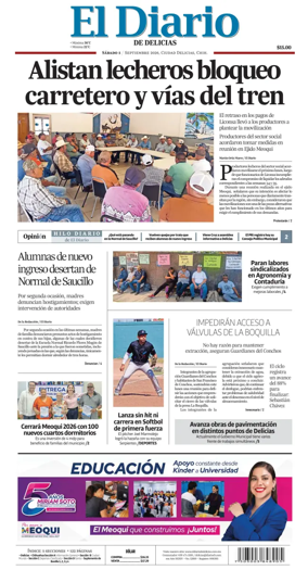 Cover of El Diario de Delicias