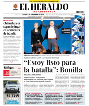 Cover of El Heraldo de Chihuahua