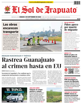 Cover of El Sol de Irapuato