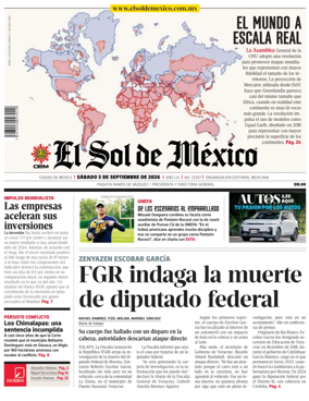 Cover of El Sol de Mexico