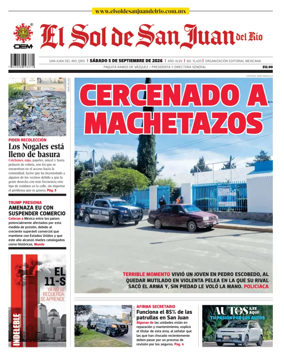 Cover of El Sol de San Juan del Rio
