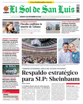 Cover of El Sol de San Luis Potosi