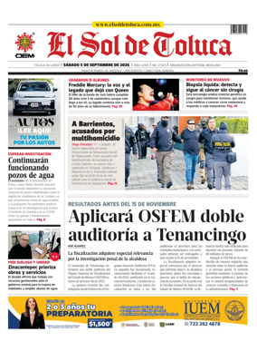 Cover of El Sol de Toluca