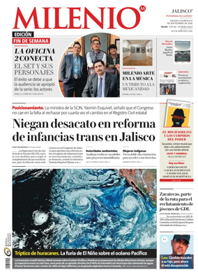 Cover of Milenio Jalisco