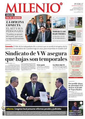Cover of Milenio Puebla