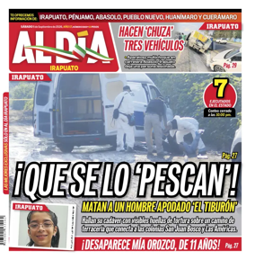 Cover of Periodico Al Dia (Irapuato)