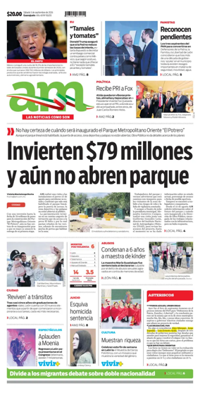 Cover of Periodico AM (Leon)