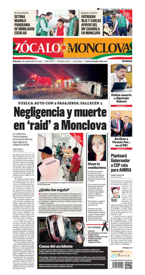 Cover of Zocalo Monclova