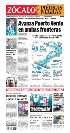 Cover of Zocalo Piedras Negras