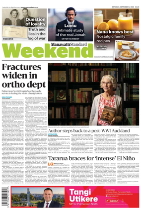 Cover of Manawatu Standard
