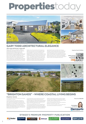 Cover of Otago Daily Times-Property Today