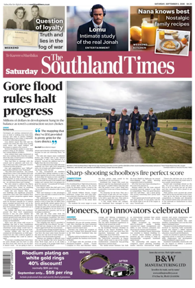 Cover of The Southland Times