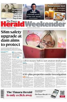Cover of The Timaru Herald