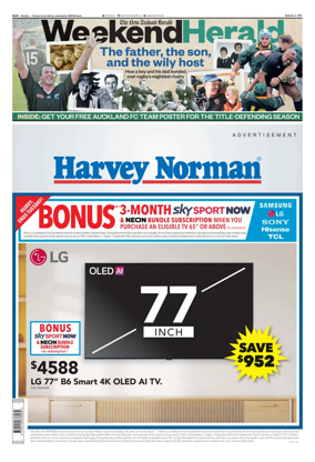 Cover of Weekend Herald