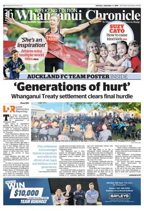 Cover of Whanganui Chronicle