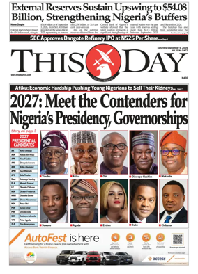 Cover of THISDAY