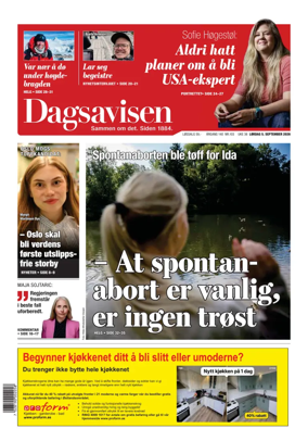 Cover of Dagsavisen