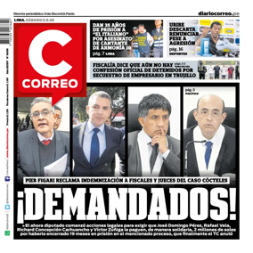 Cover of Diario Correo
