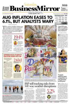 Cover of BusinessMirror