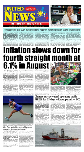 Cover of United News - English Edition