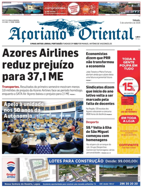 Cover of Acoriano Oriental