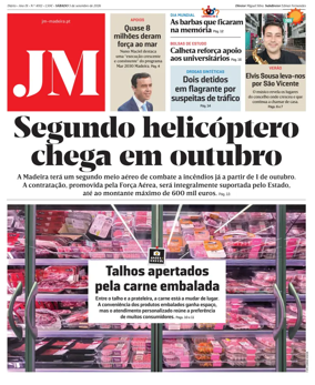 Cover of Jornal Madeira