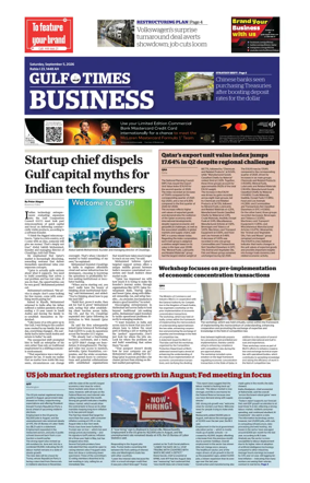 Cover of Gulf Times Business