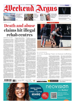 Cover of Weekend Argus (Saturday Edition)