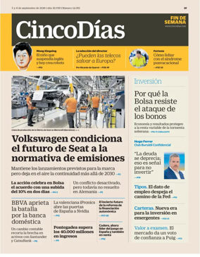 Cover of Cinco Dias