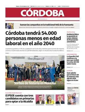 Cover of Diario Cordoba