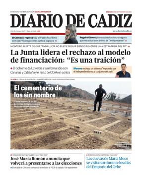 Cover of Diario de Cadiz